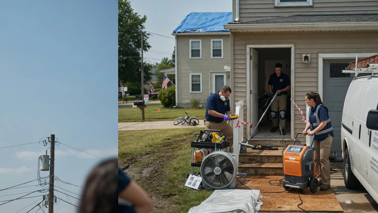 Water Damage Repair in Markleville, IN near me